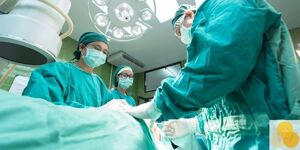 Medical malpractice in surgery at hospital