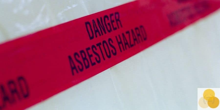 asbestos warning